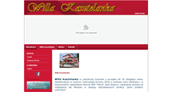 Desktop Screenshot of kasztelanka.eu