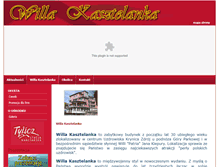 Tablet Screenshot of kasztelanka.eu